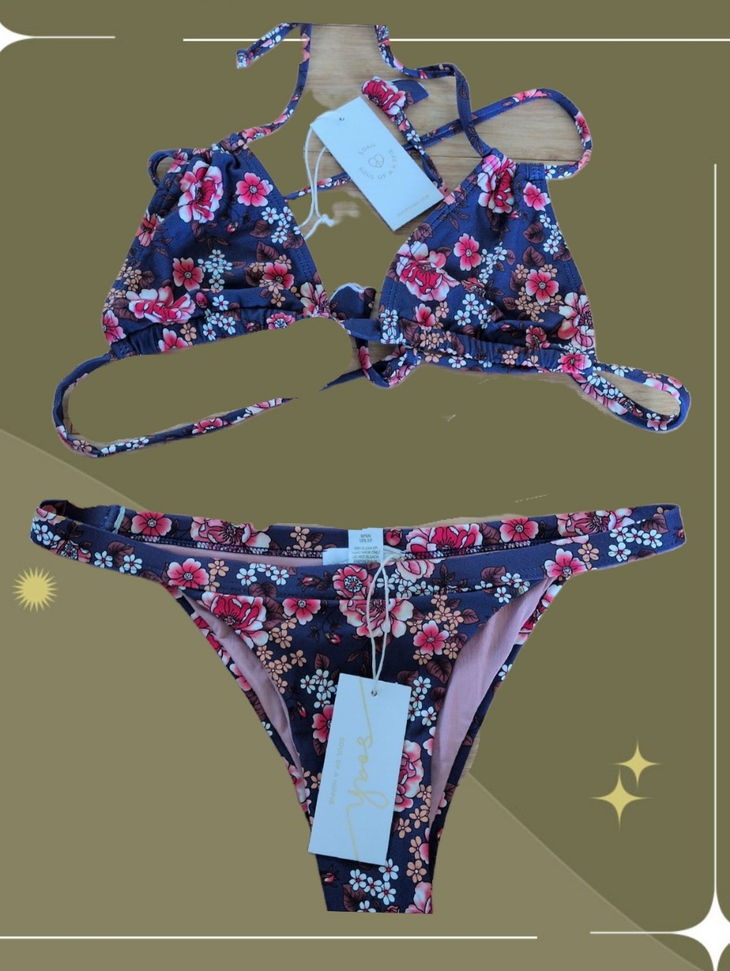 Nwt Soah Soul Of A Gypsy Zkye Top And Bottom Size L